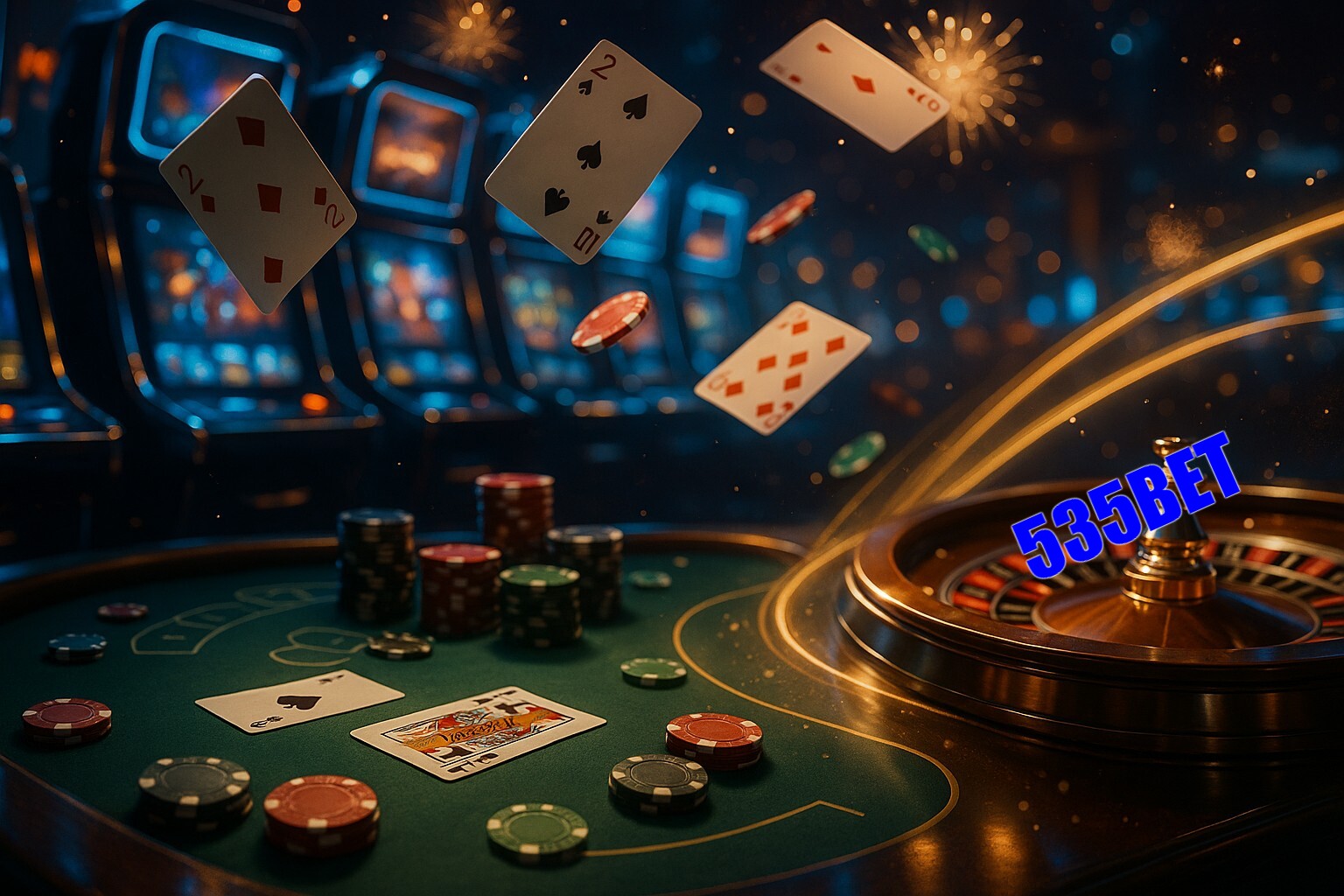 Jogos emocionantes no 535BET